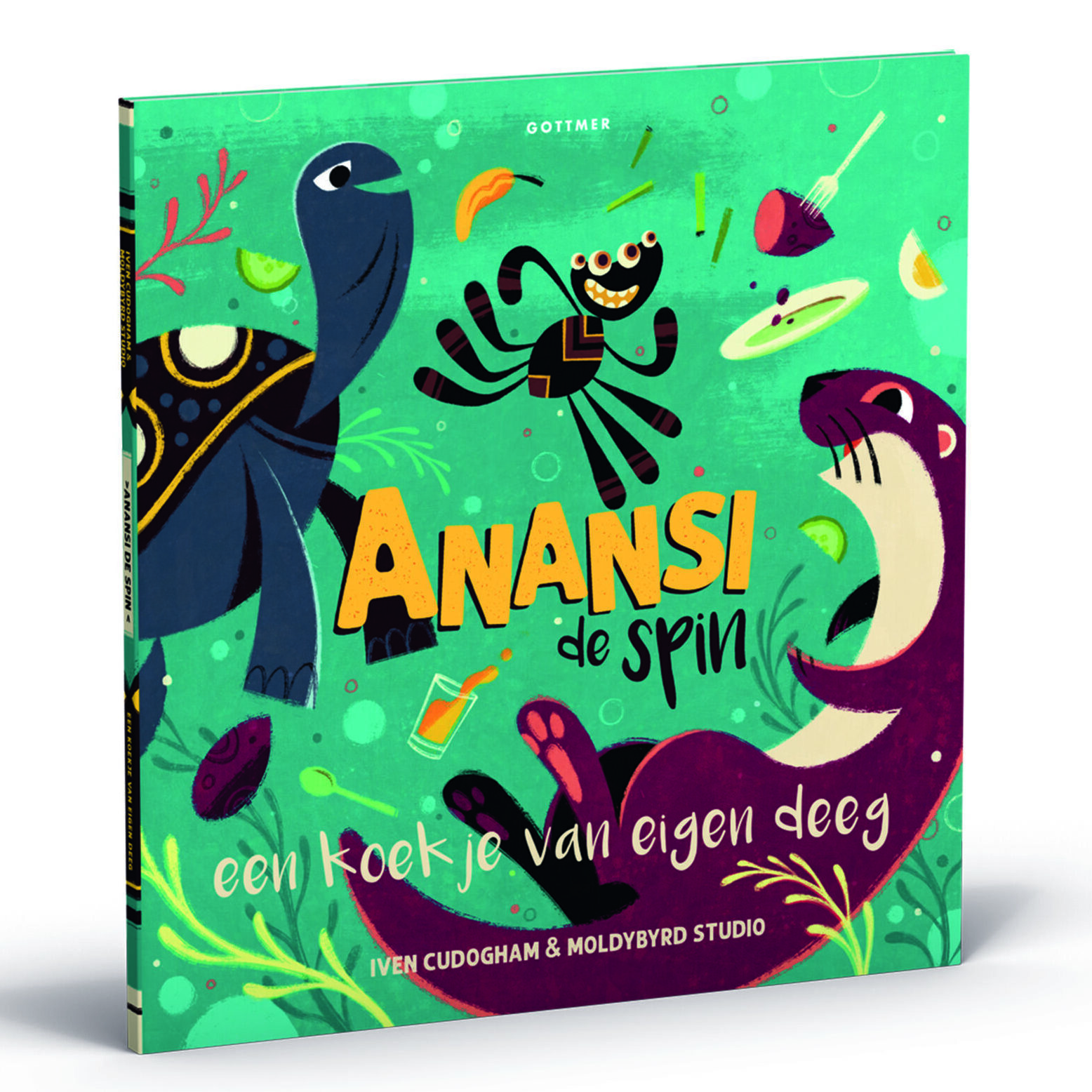 Het derde Prentenboek van Anansi de spin is er!